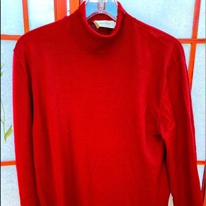 Calvin Klein Collection Orange turtle neck